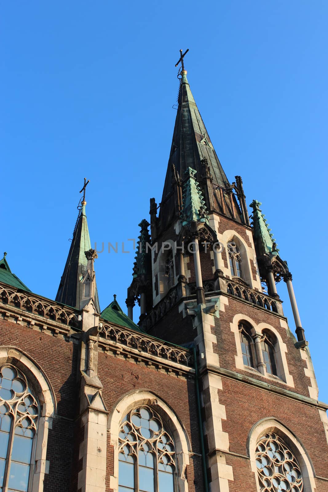 temple of st. Olga and Elusabeth in Lvov city by alexmak