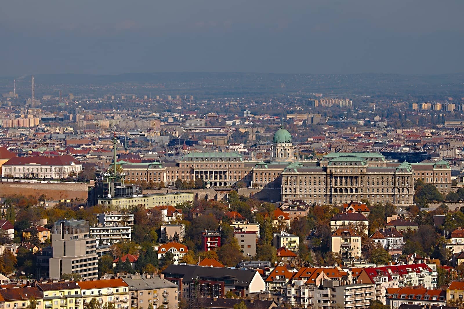 View of the Buda Castle, Budapest, Hungary