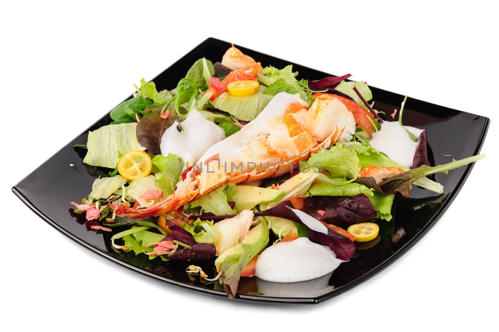 Lobster salad in japanese style by starush