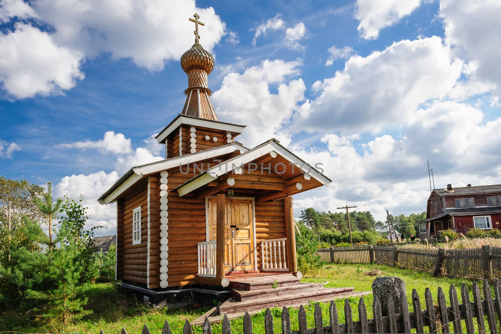 Small wooden church by starush