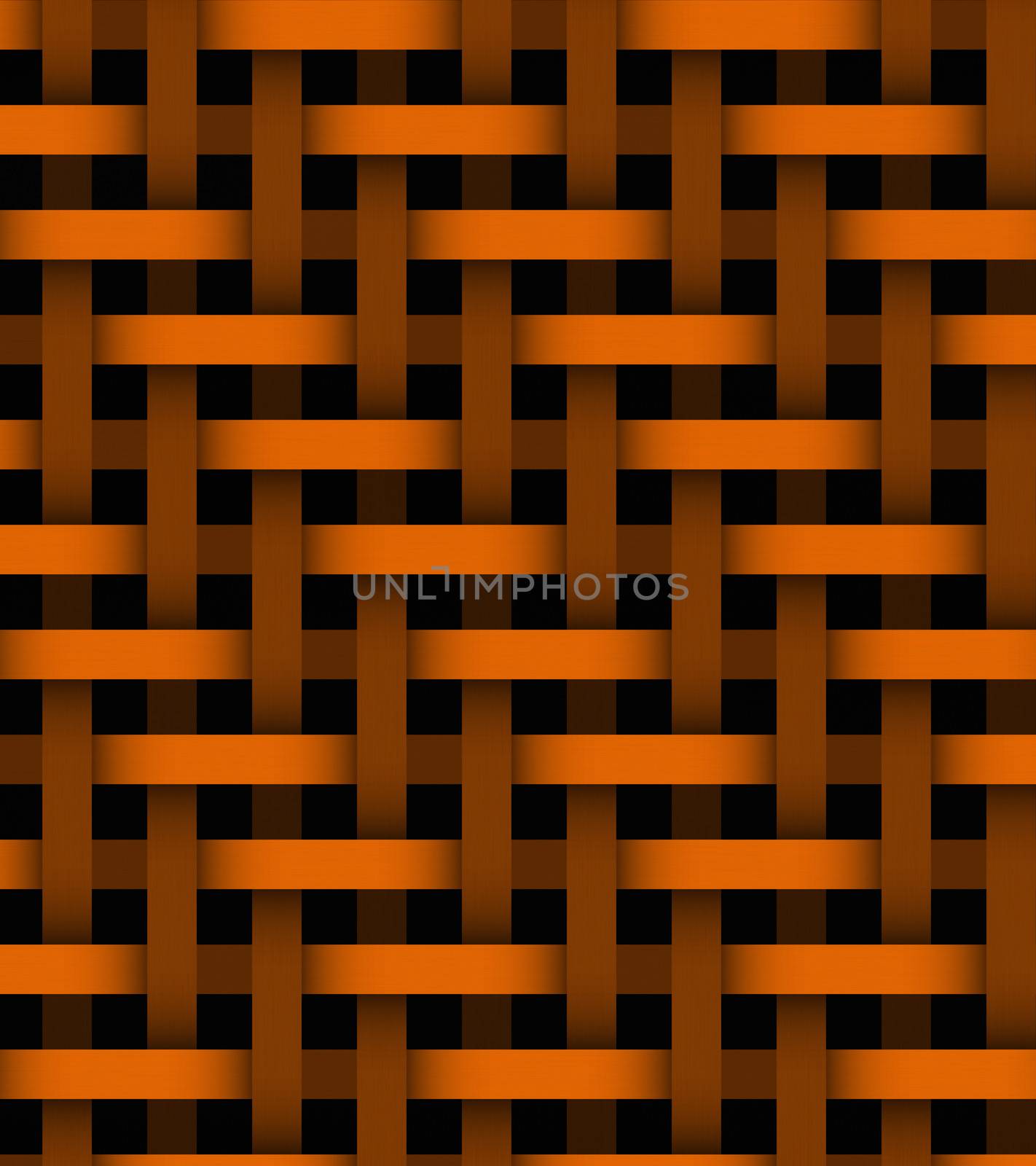 Abstract orange lines on background by sfinks
