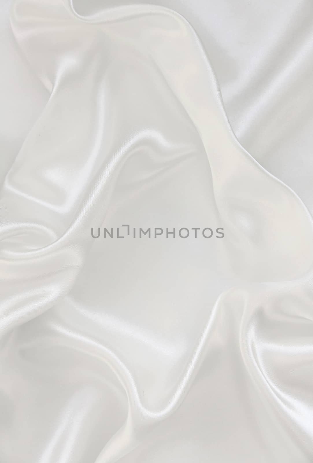 Smooth elegant white silk can use as wedding background