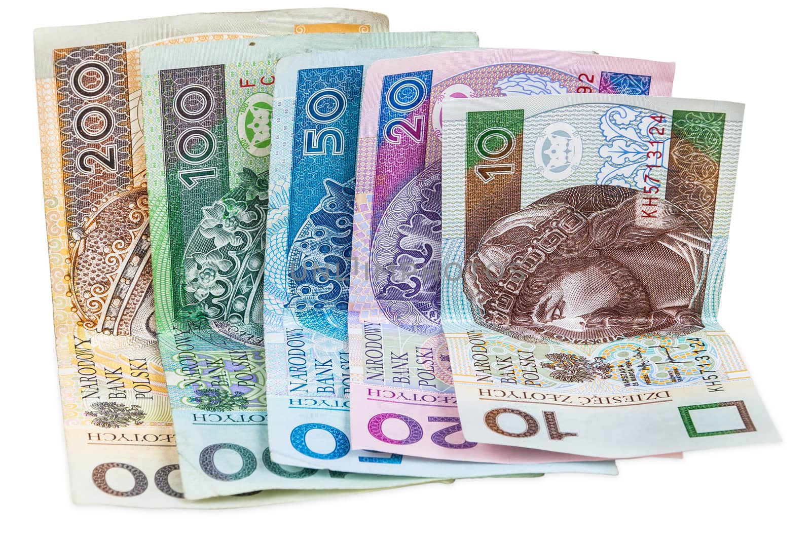 Set of polish banknotes by mkos83