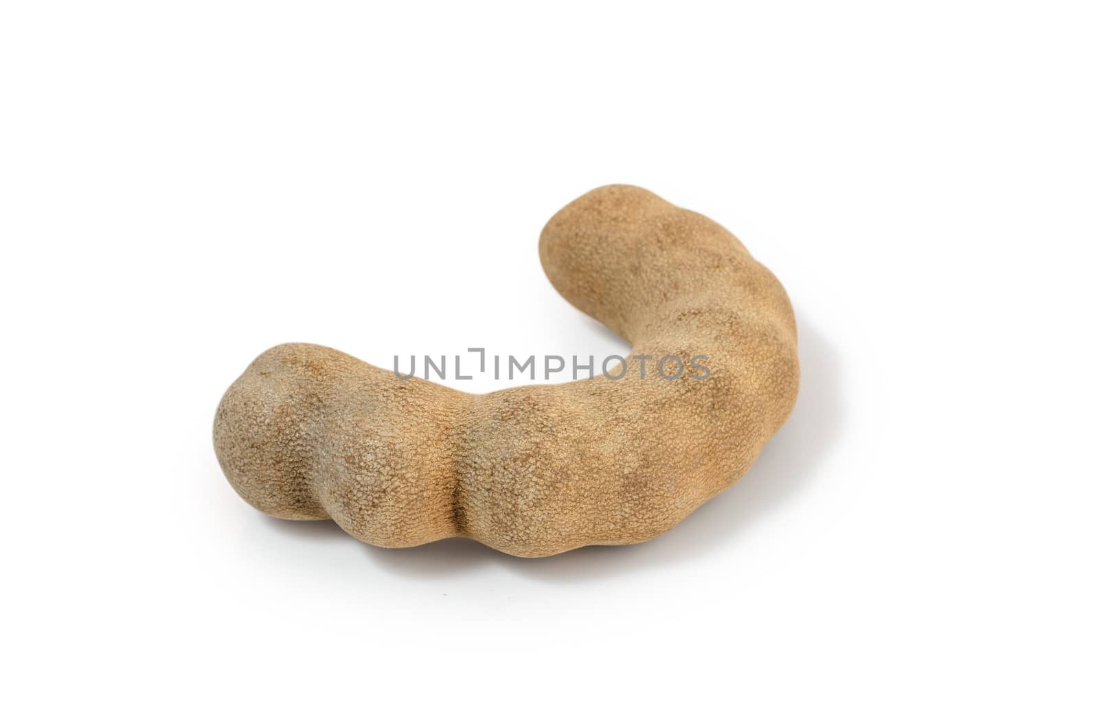 Tamarind isolated on white background Clipping path included