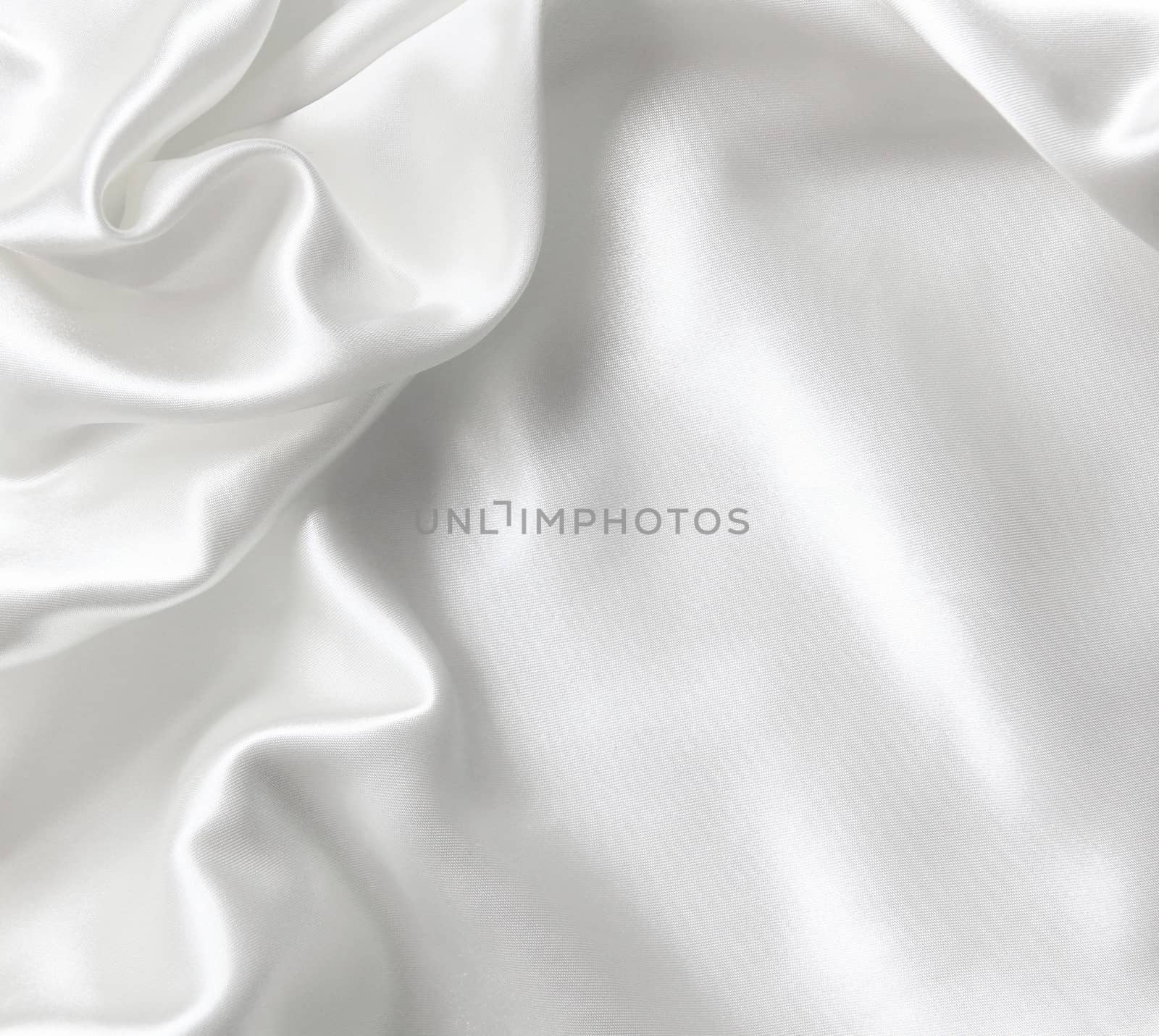 Smooth elegant white silk can use as wedding background 