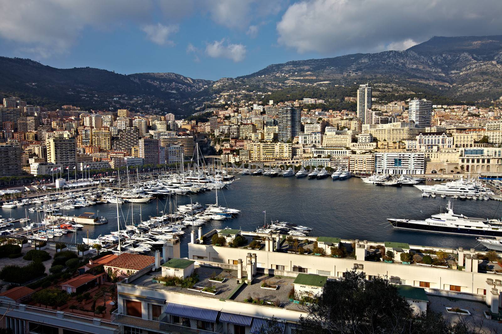 Boat in the bay of Monaco