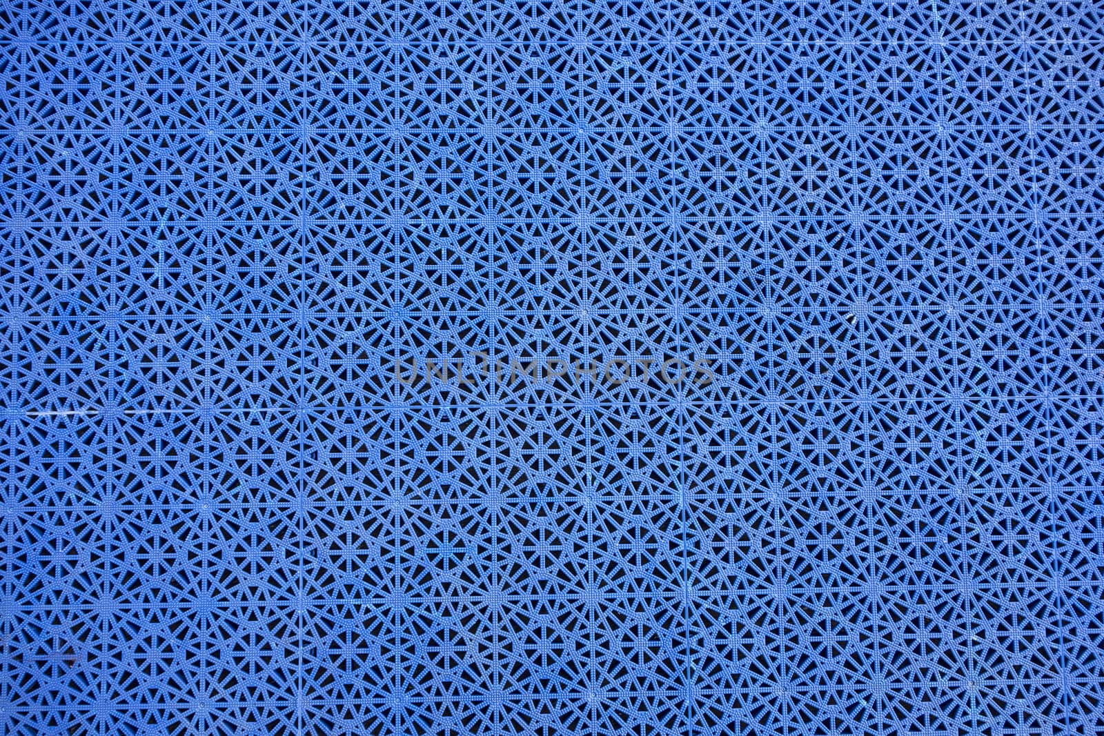 Blue weaved plastic texture background