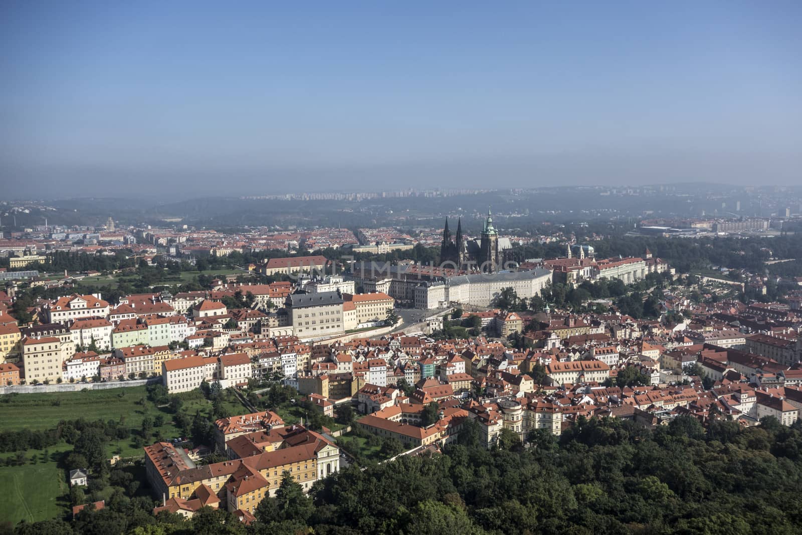 Panorama of Prague 