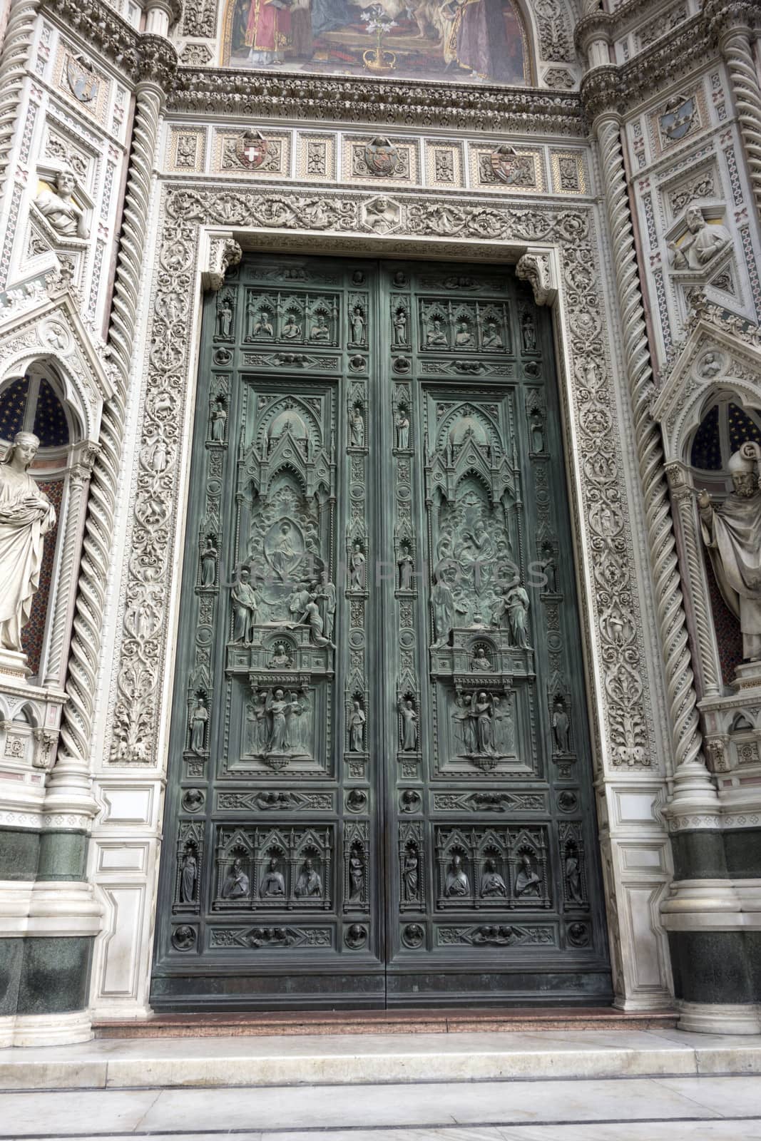 Old Door of Basilica of Santa Maria del Fiore, Florence