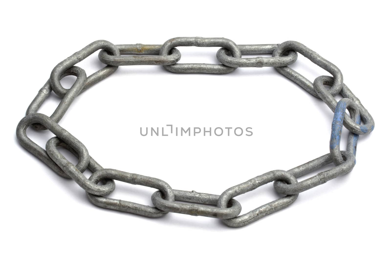 Chains isolated on white background 