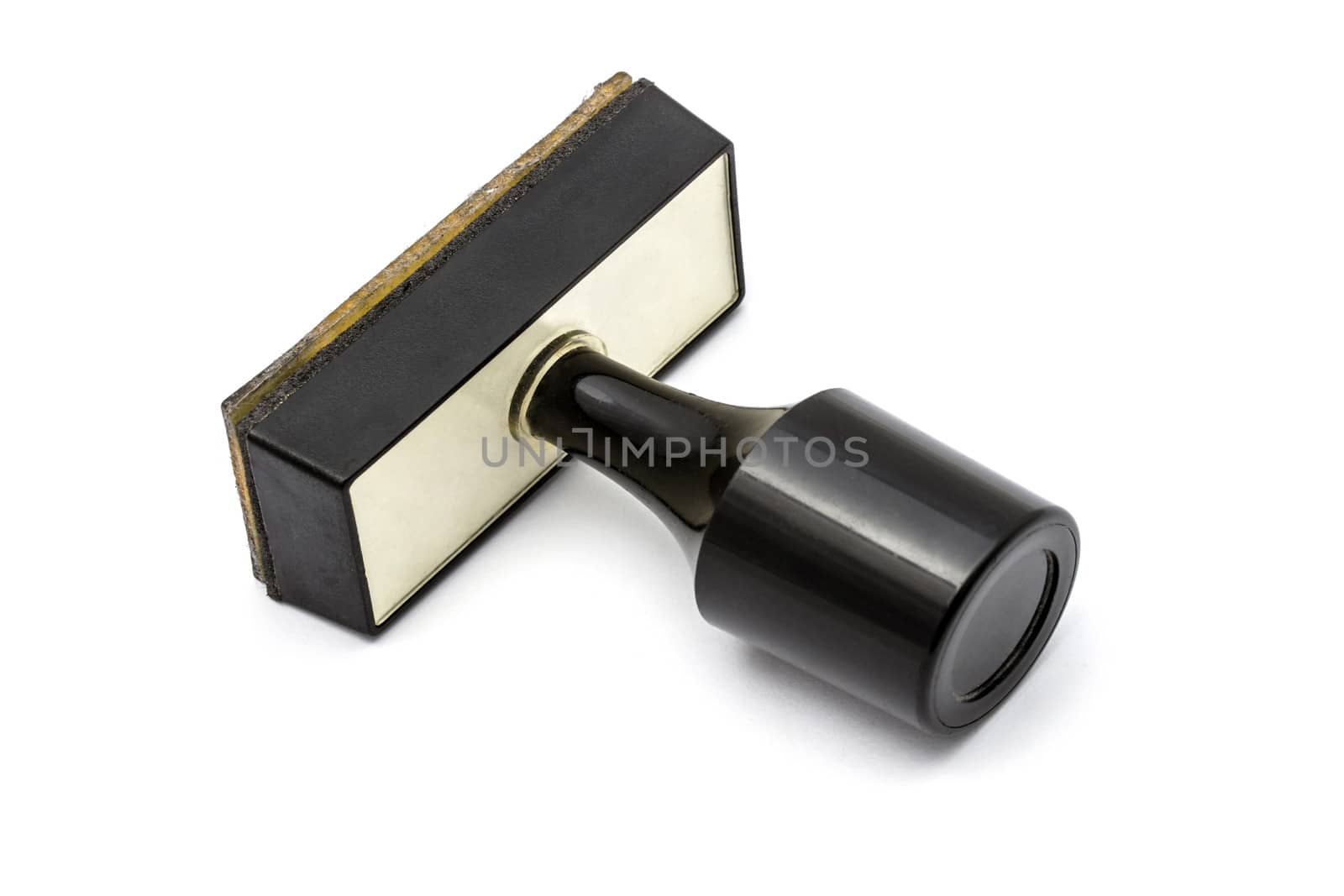 Black stamp isolated on white background 