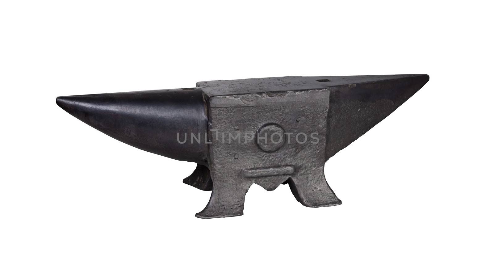 Anvil on white background by stokkete