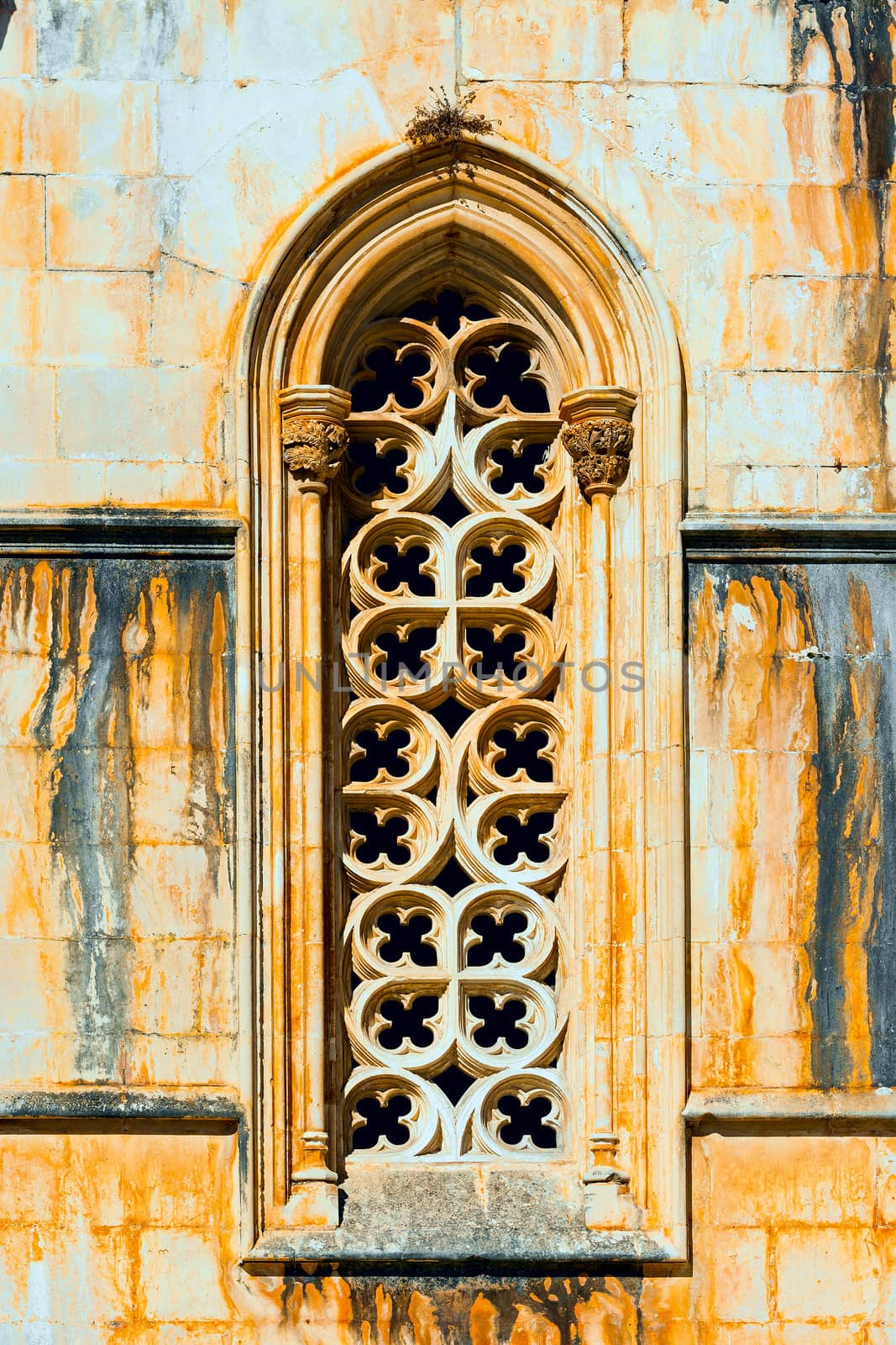 Window of the Church in Portugal