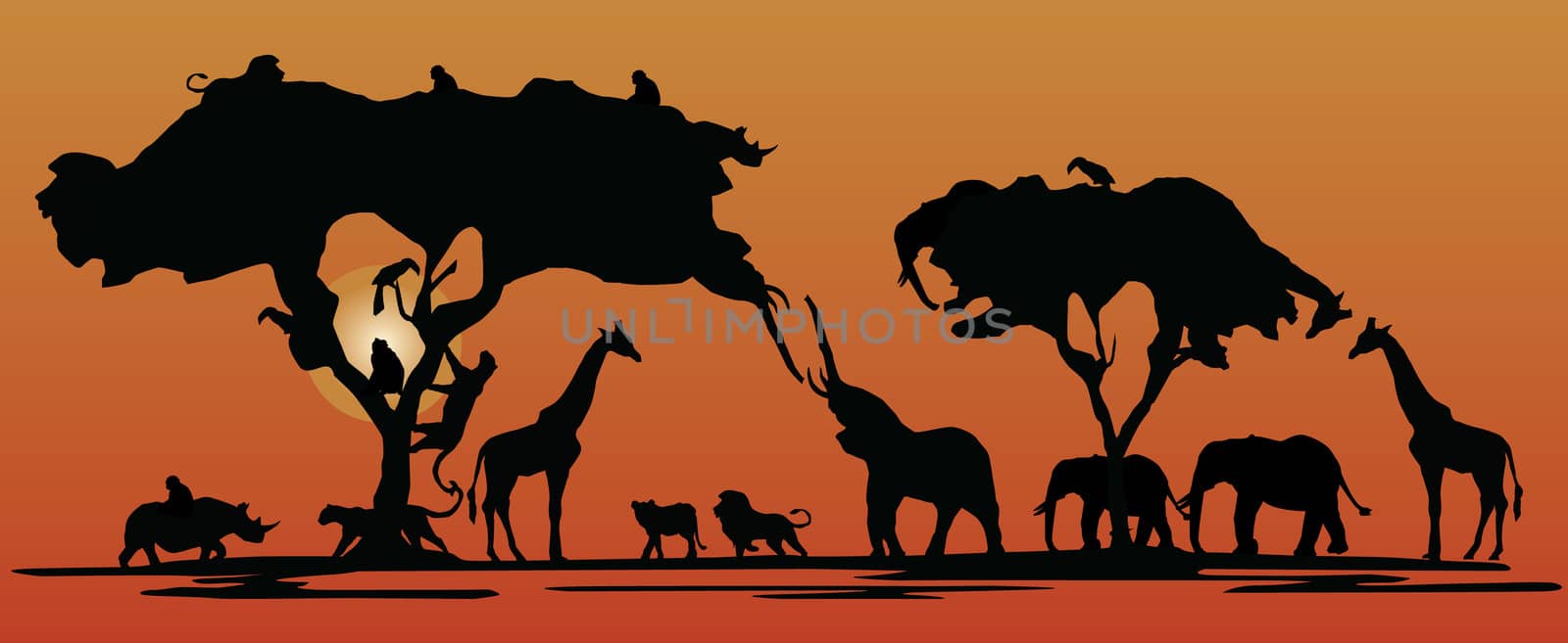 africa skyline