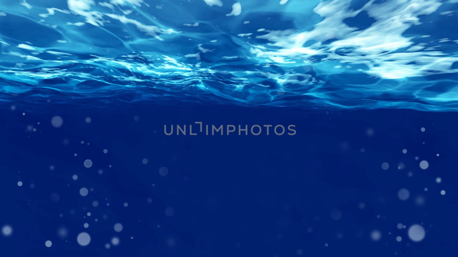 Surface of under water by apichart