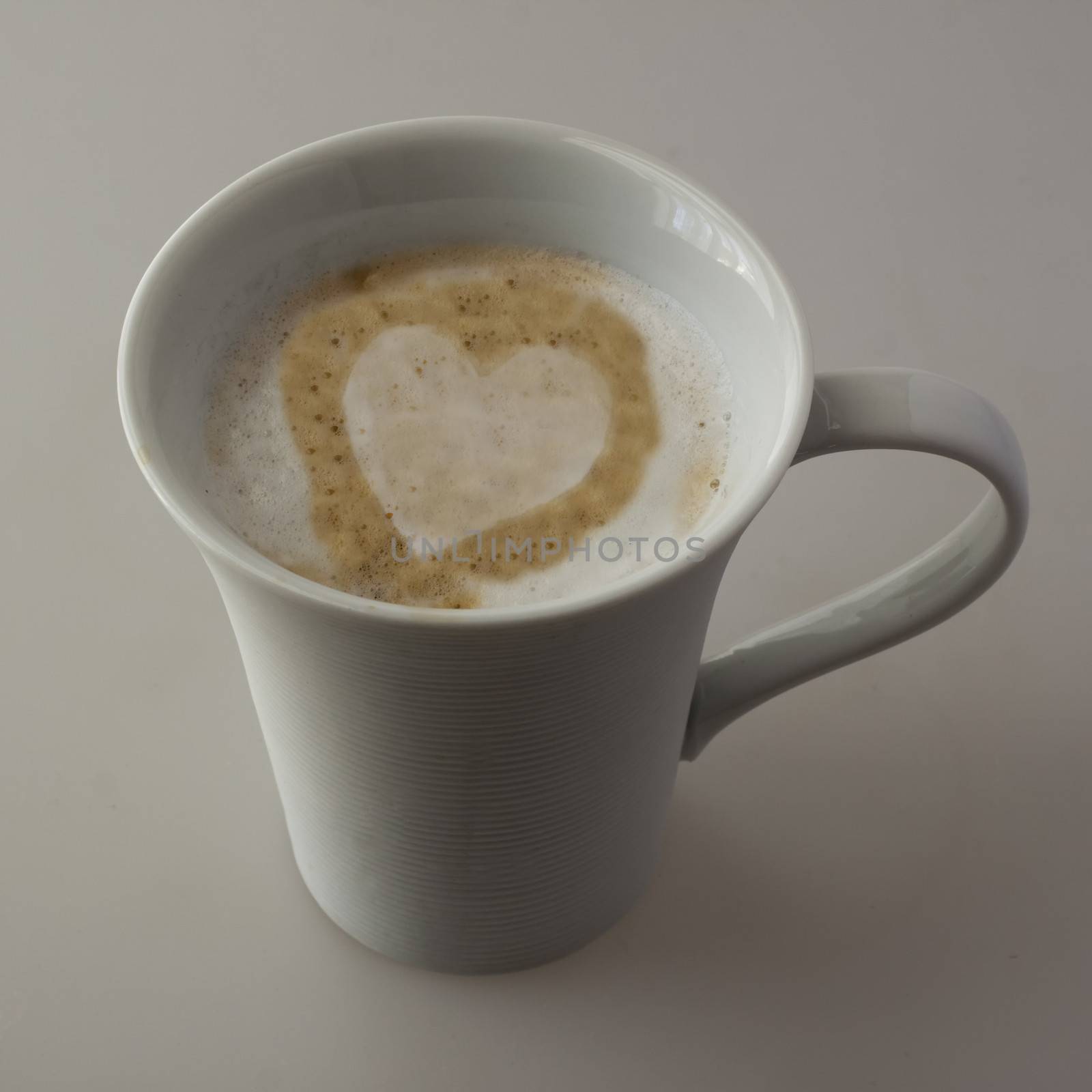 Cappuccino with heart by Koufax73