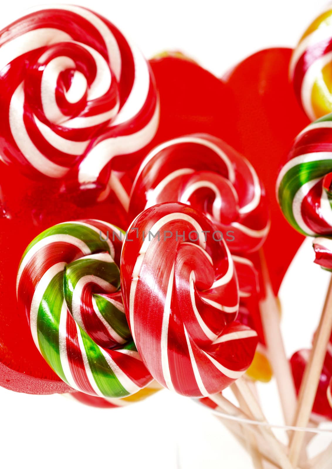 Multi-colored lollypop by Discovod