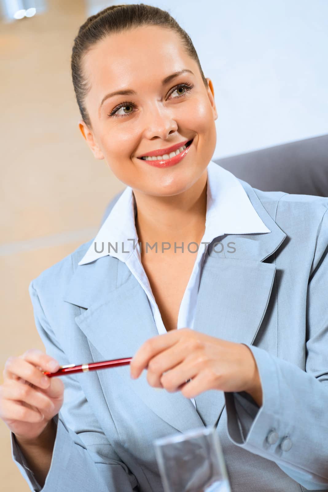 portrait of a successful business woman by adam121