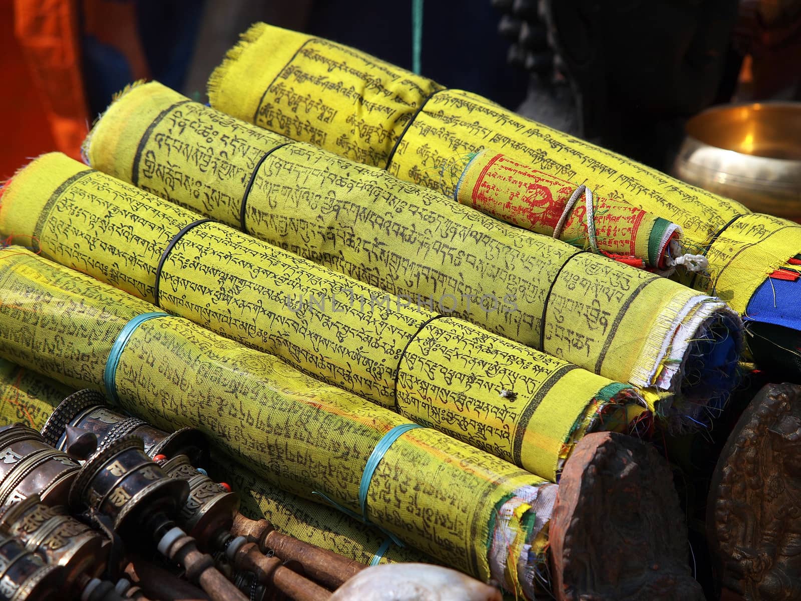 prayer flags in Katmandu,Nepal       