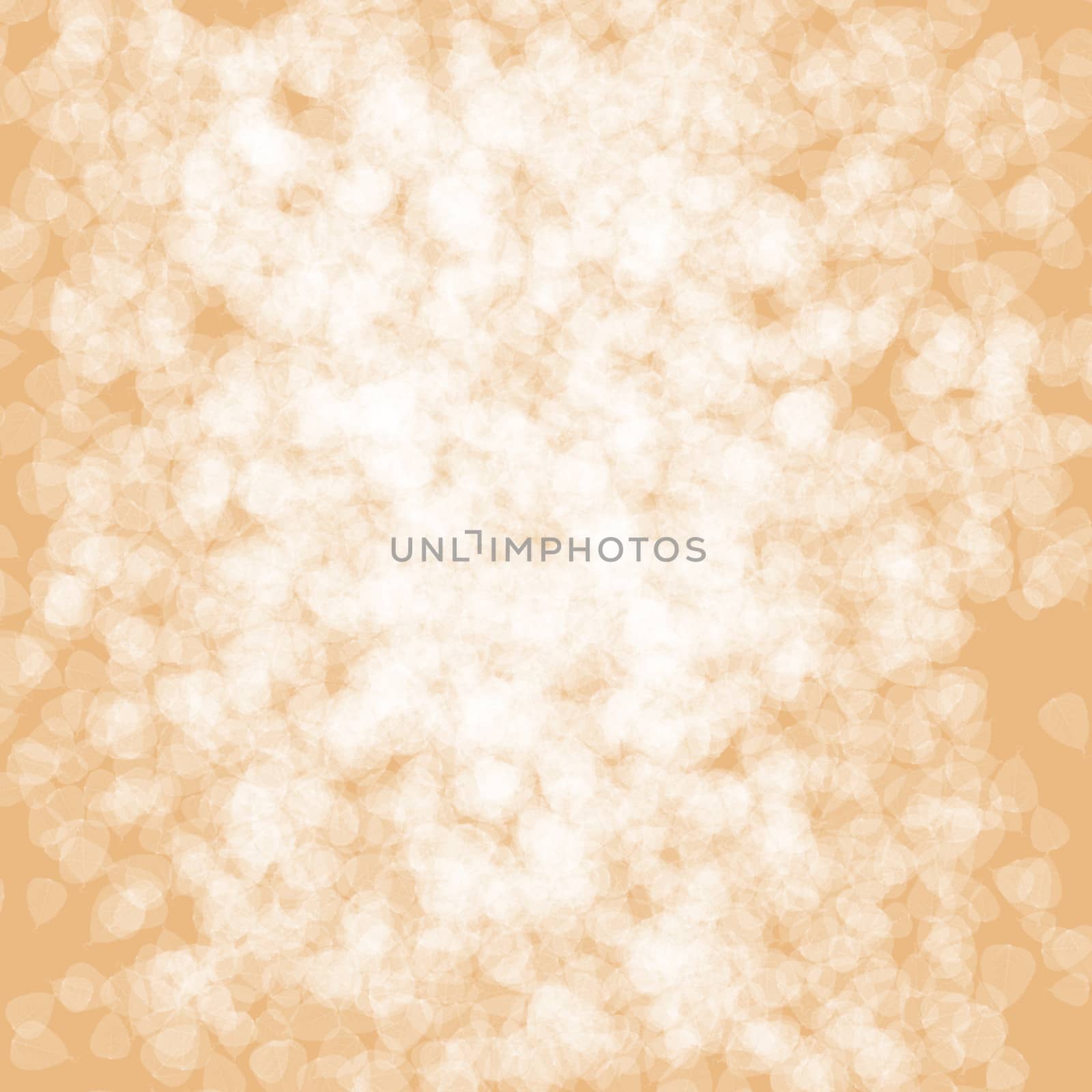 Bokeh background romantic champagne color.