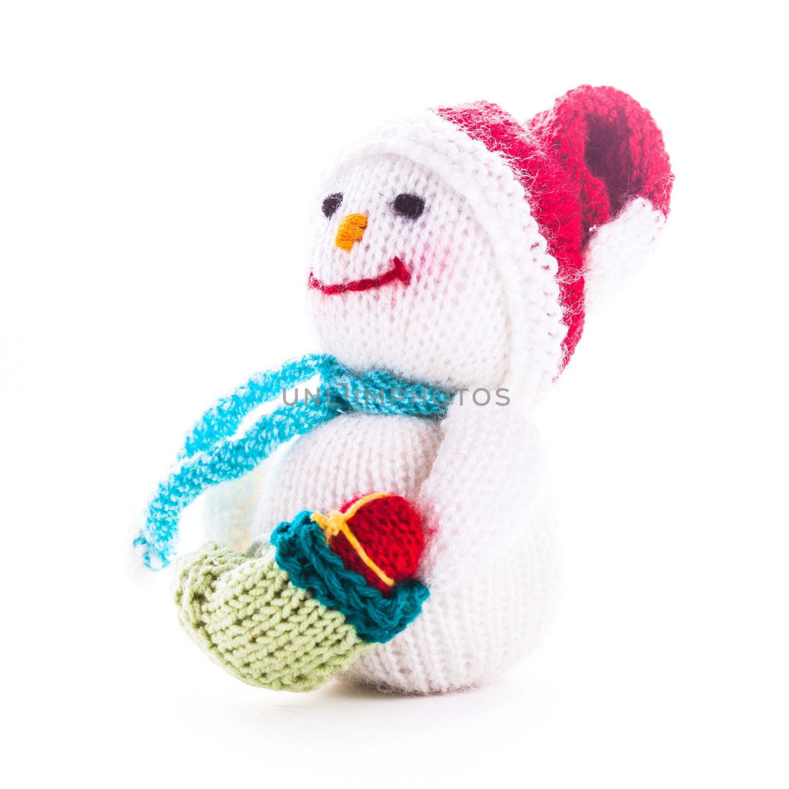 Knitted snowman by oksix