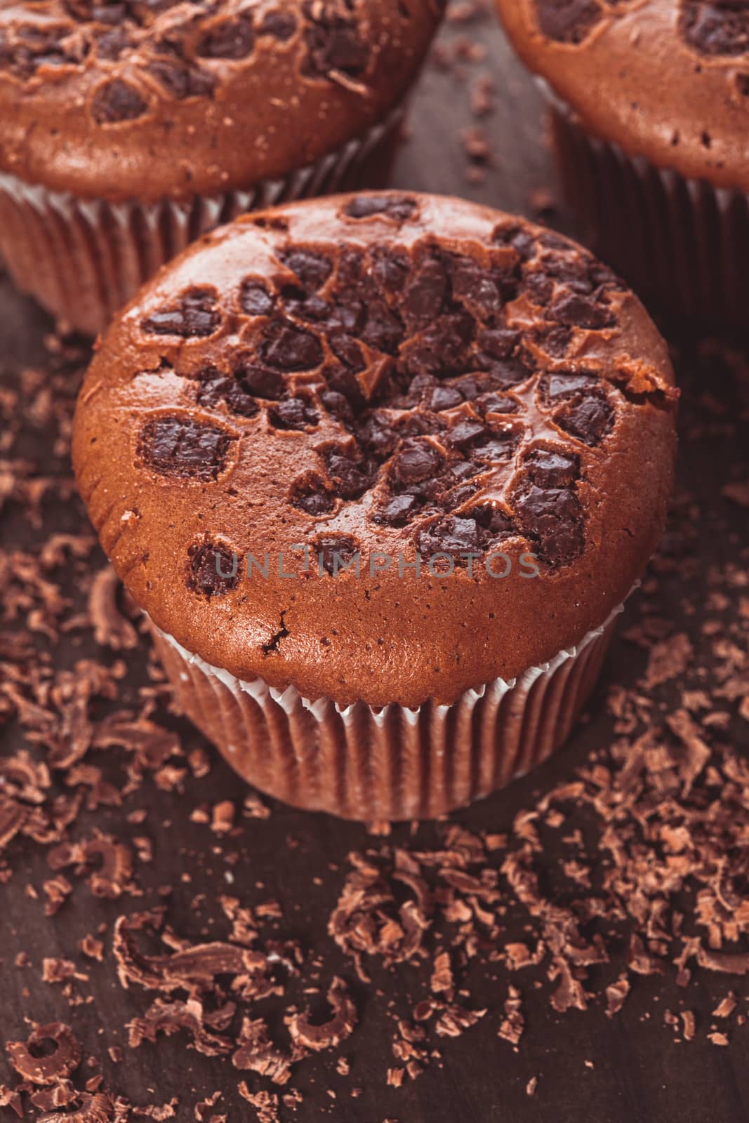 Chocolate muffins by oksix