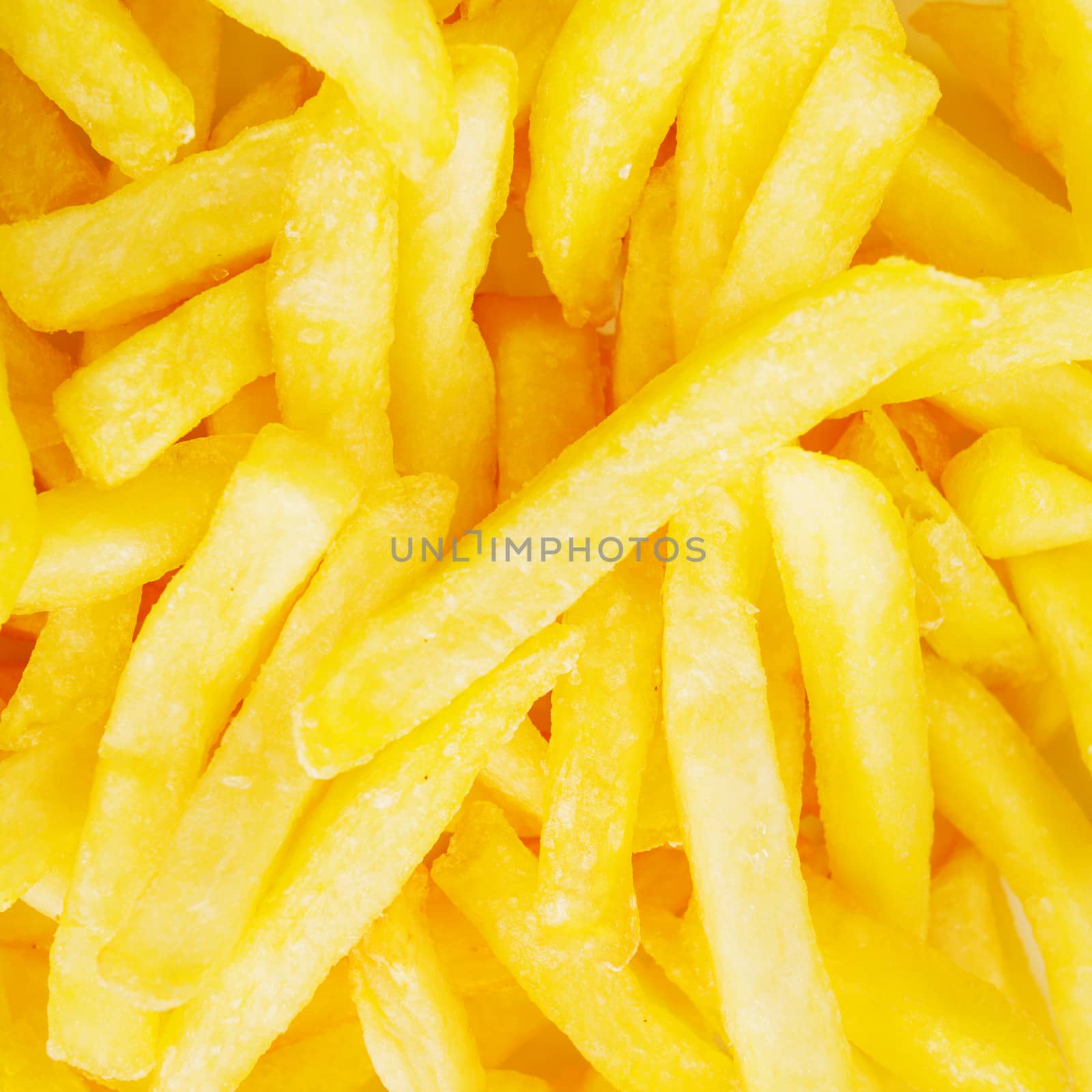 Fried potato background - close up food for design