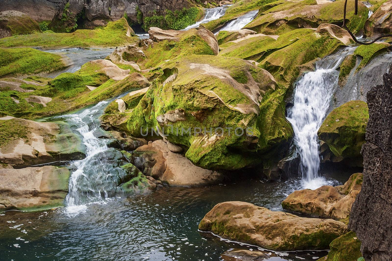 Photographed in China Huangguoshu Waterfall in Guizhou