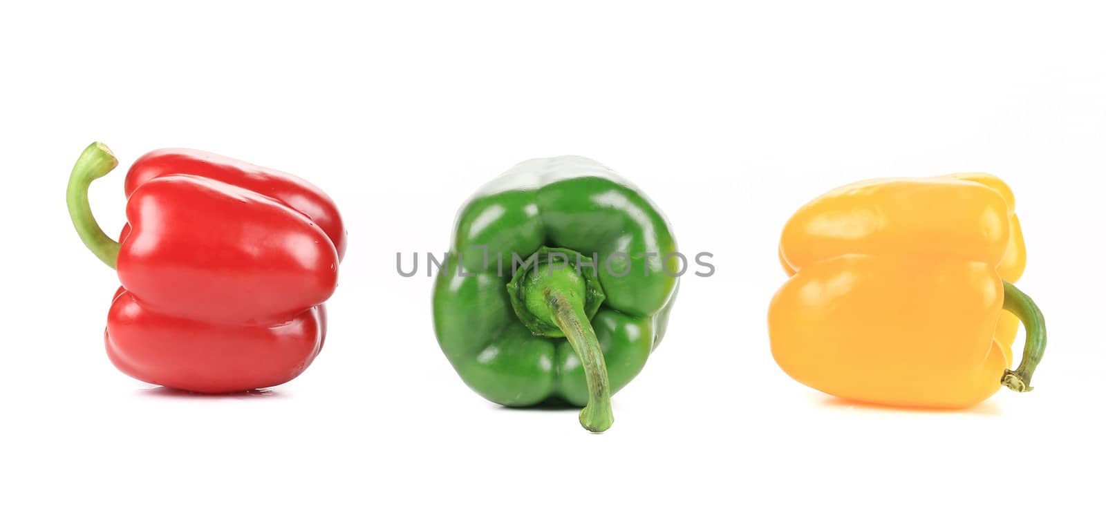 Colored peppers by indigolotos