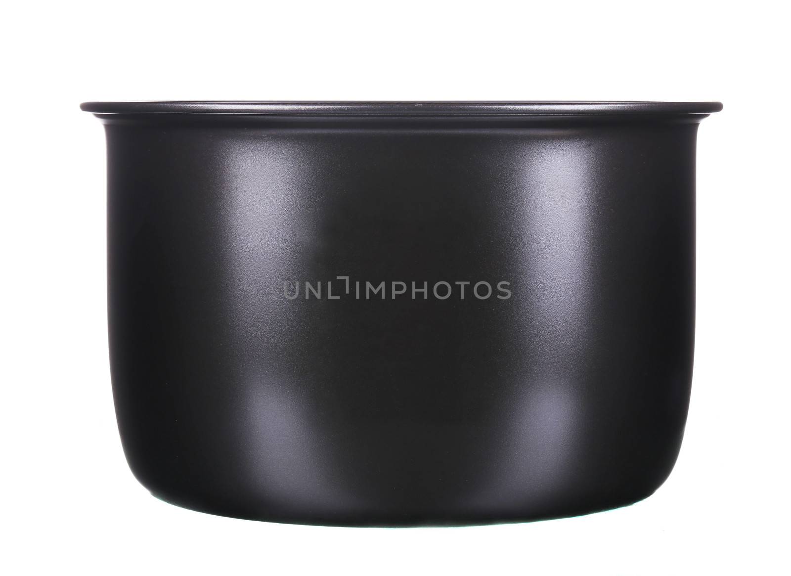 Electric steamer inside part. Isolated on a white background.