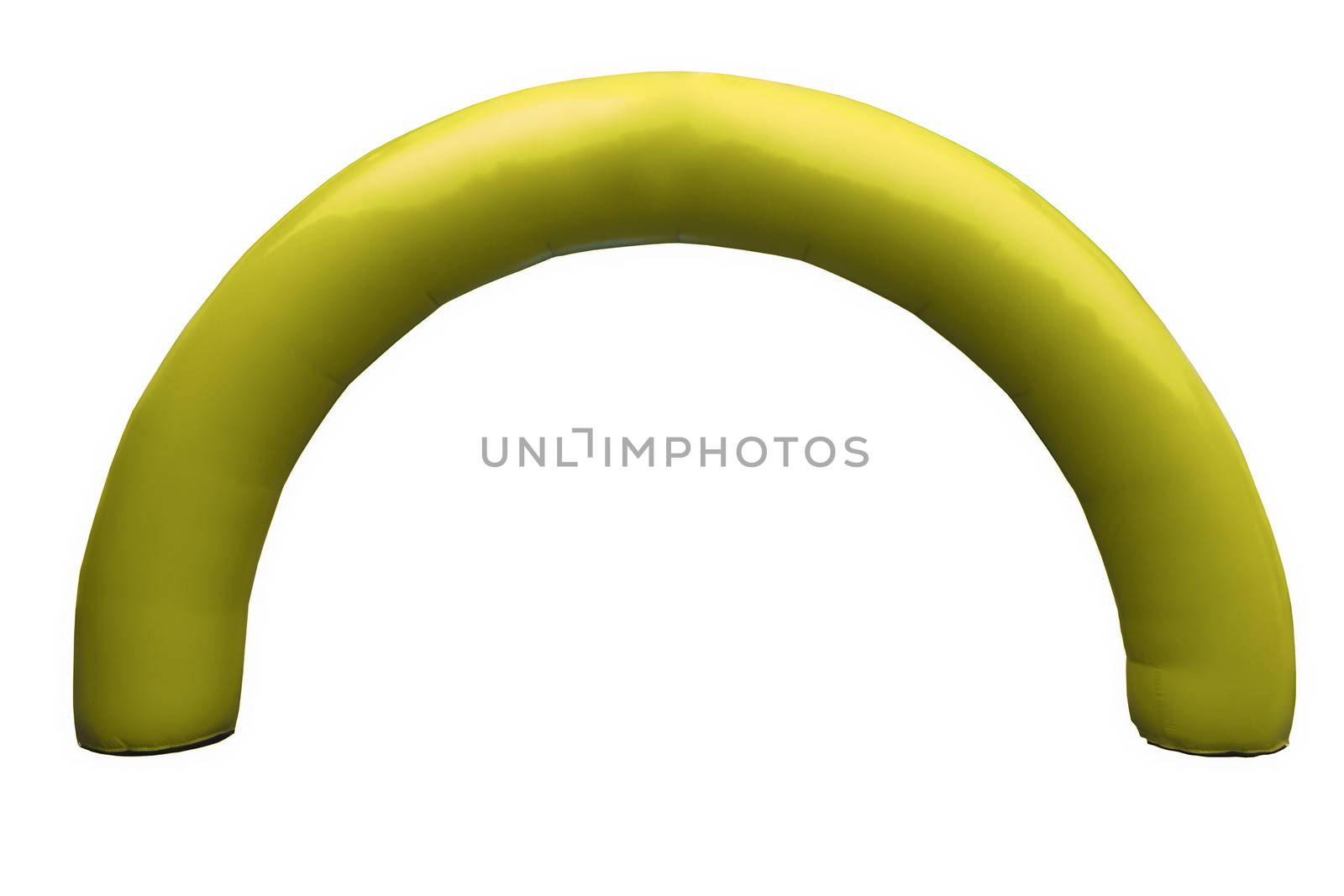 balloons curve, green color on white background