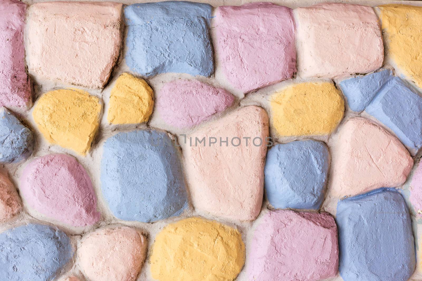 brick or rock wall color background