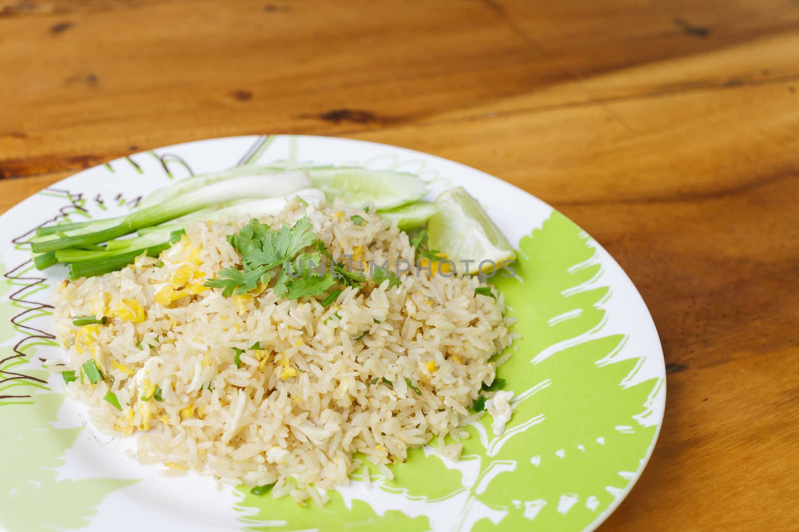 Thailand traditional food, fried rice