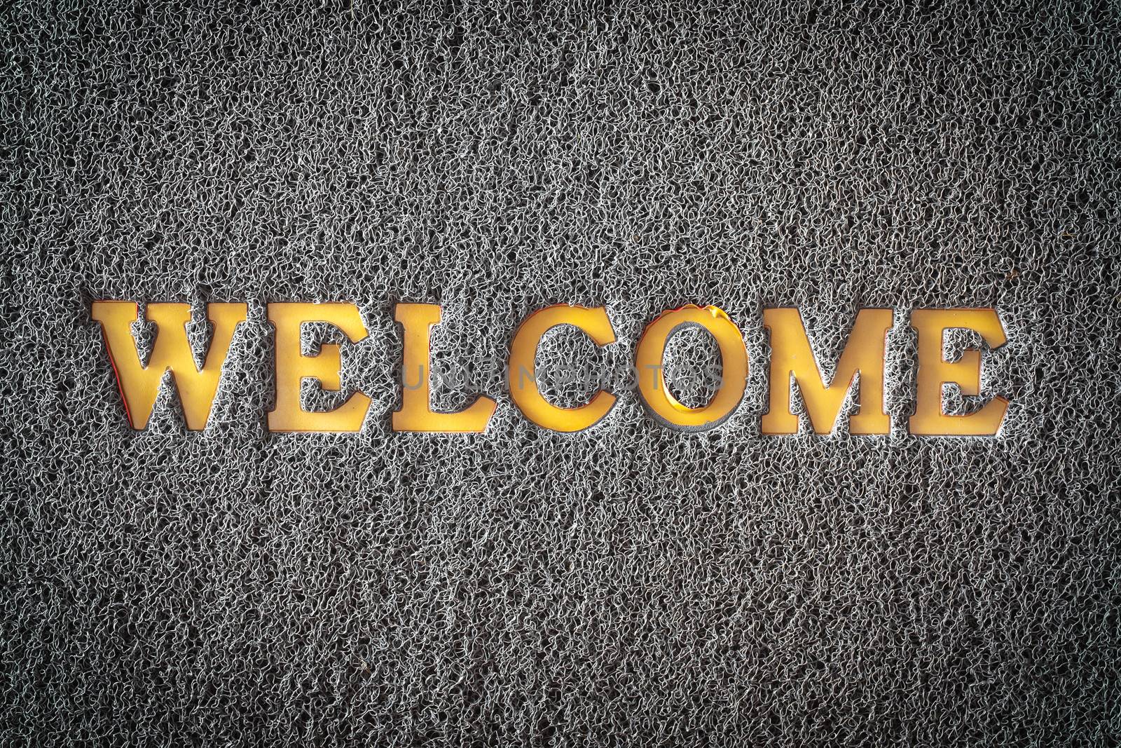 carpet welcome mat