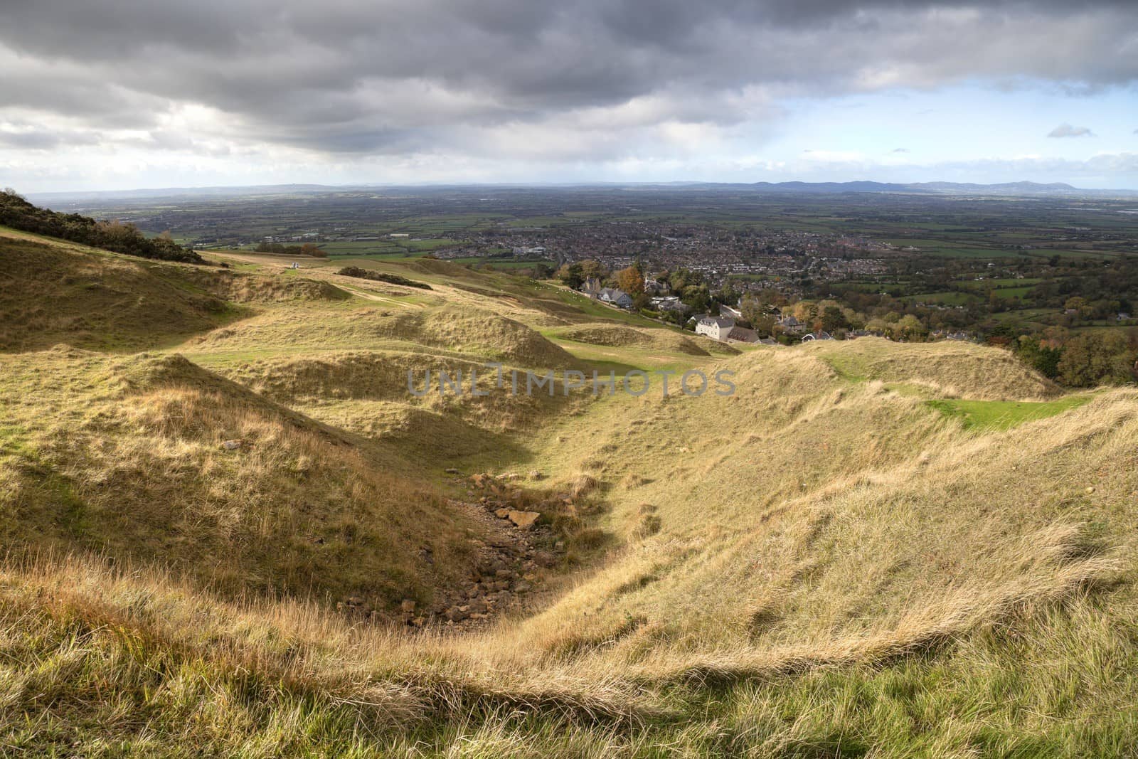 Cleeve Common near Cheltenham, Gloucestershire, England.