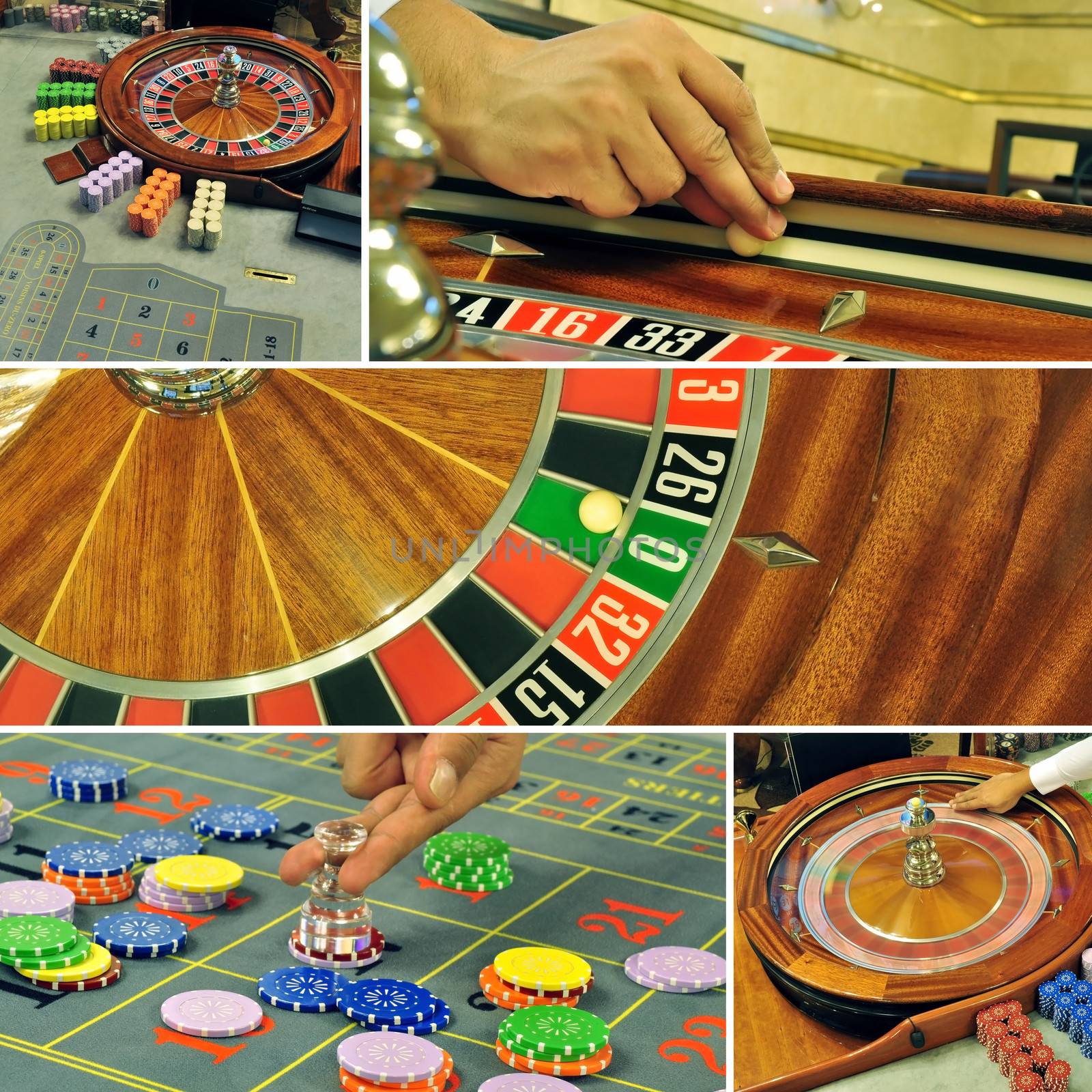 roulette collage by tony4urban
