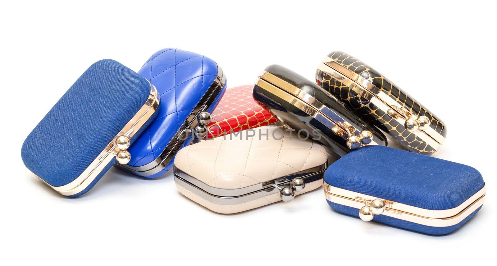 Set of fashionable female handbags by Discovod