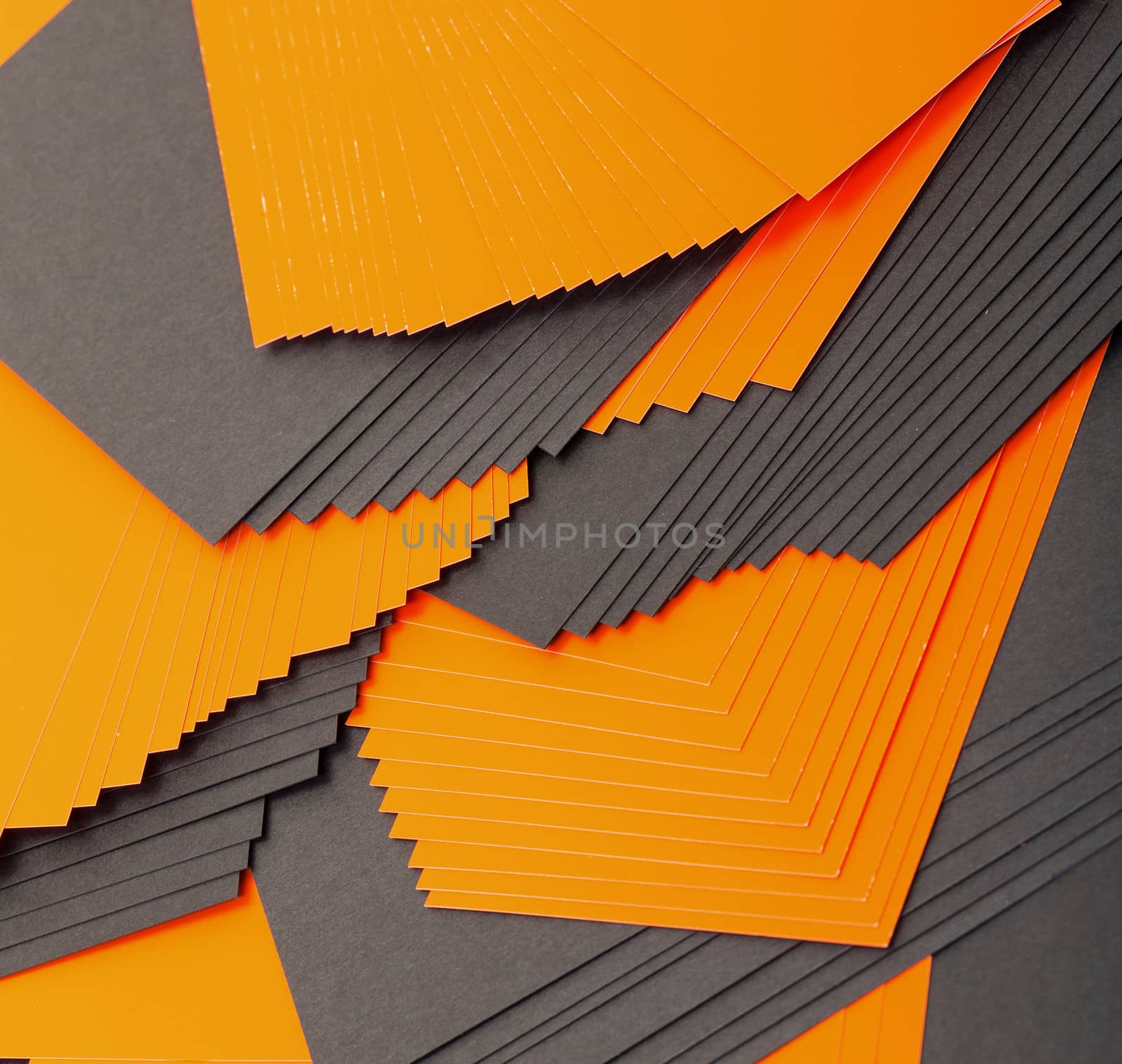 Black and orange sheets paper by Discovod