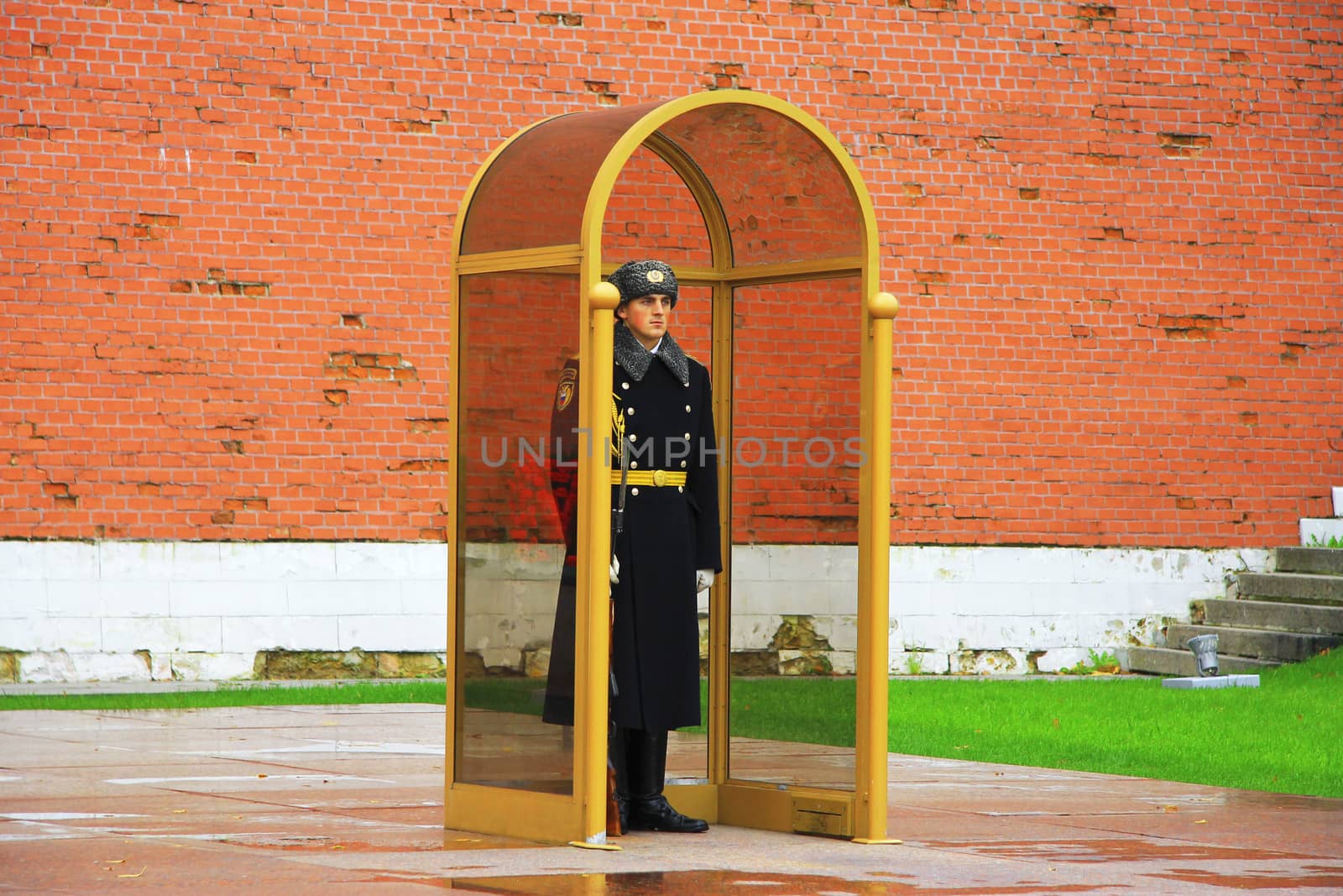 The tomb of the Unknown Soldier at the wall of Kremlin