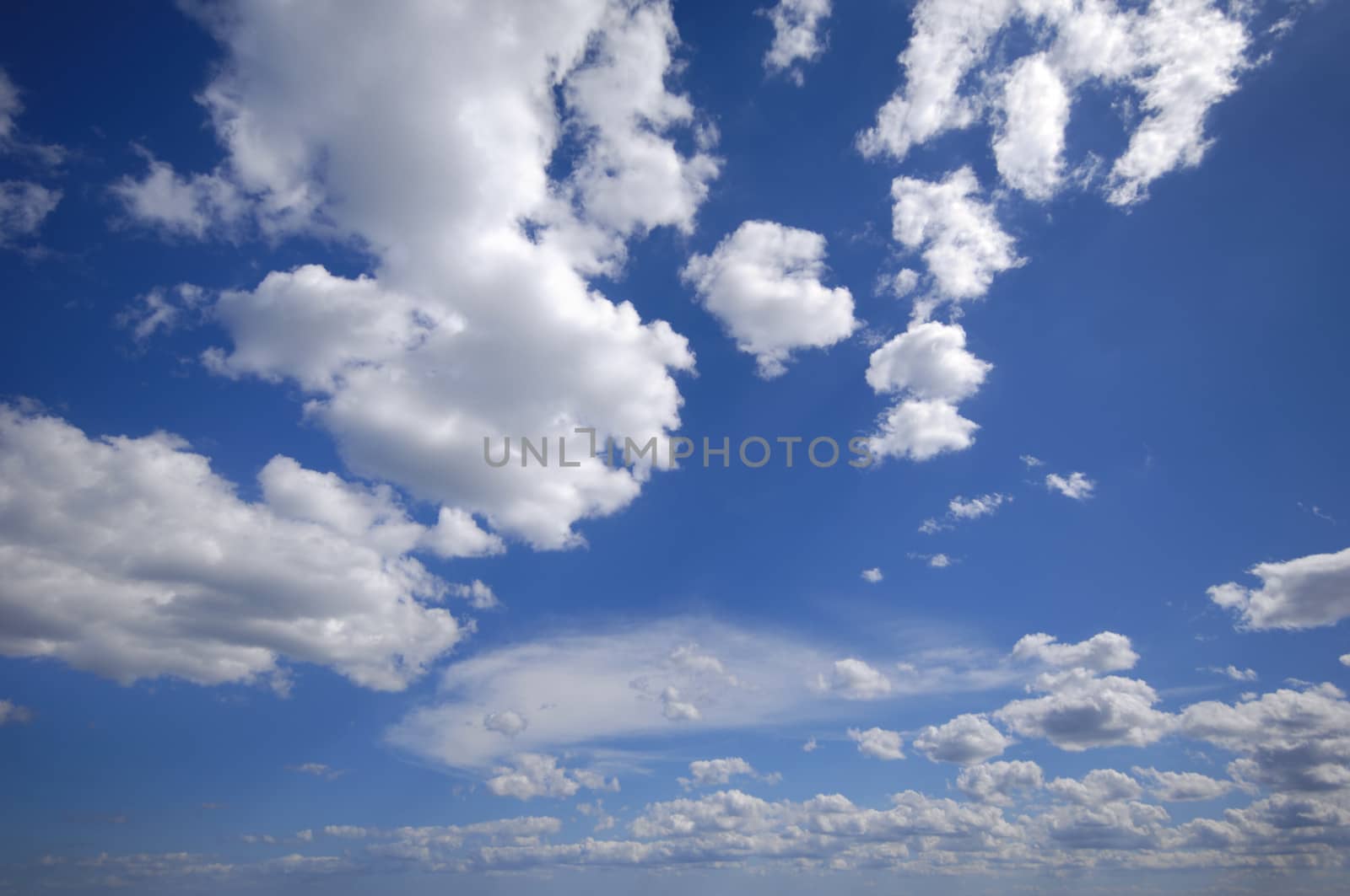 Clouds and blue sky by cfoto