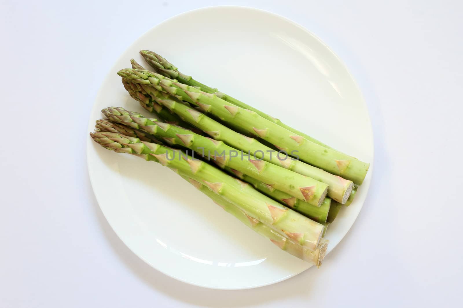 Green vegetable Asparagus by pbsubhash