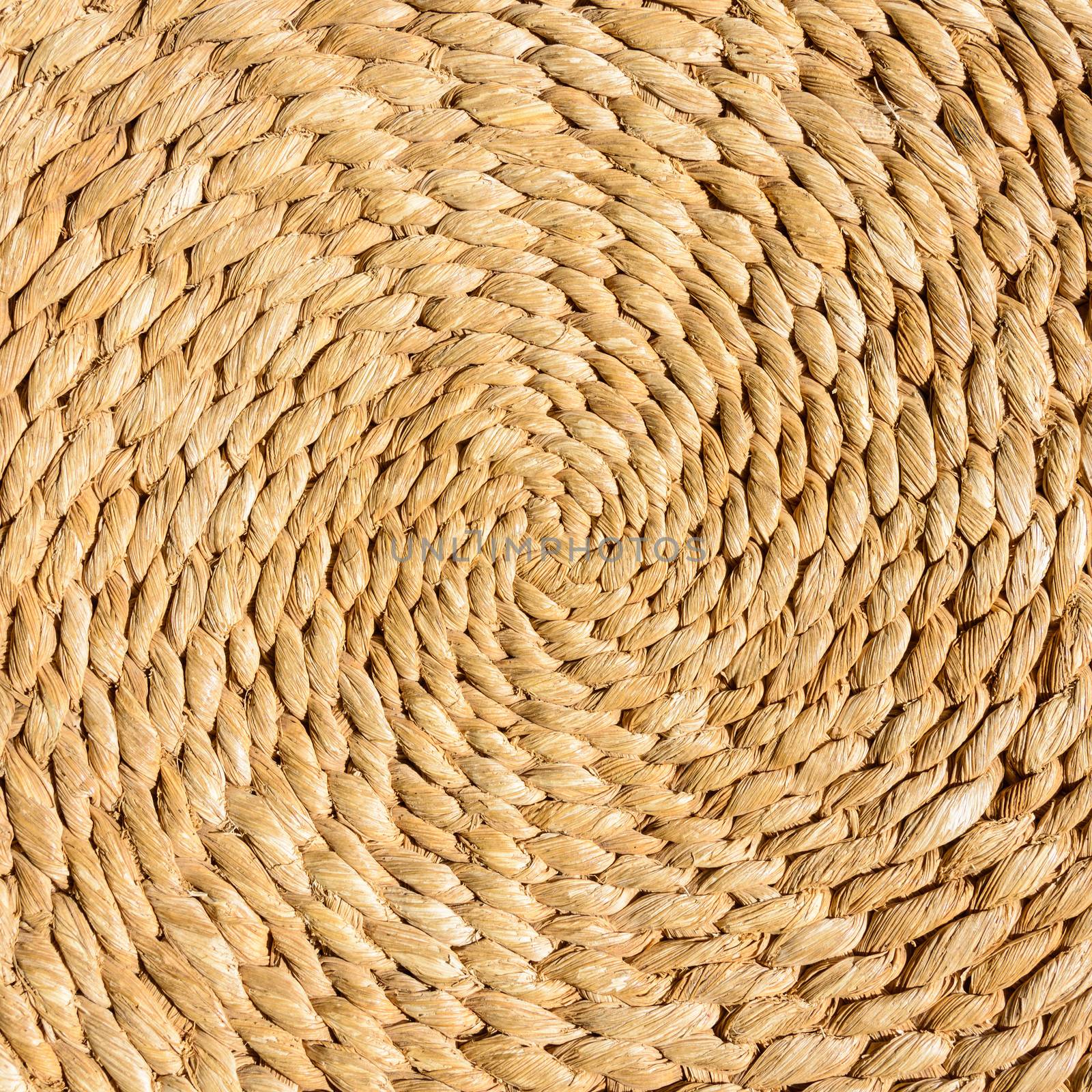Rattan circular texture