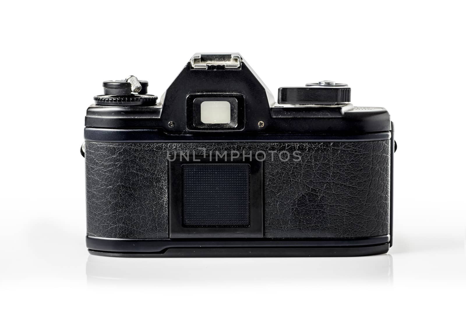 retro photo camera isolated on white :Clipping path included