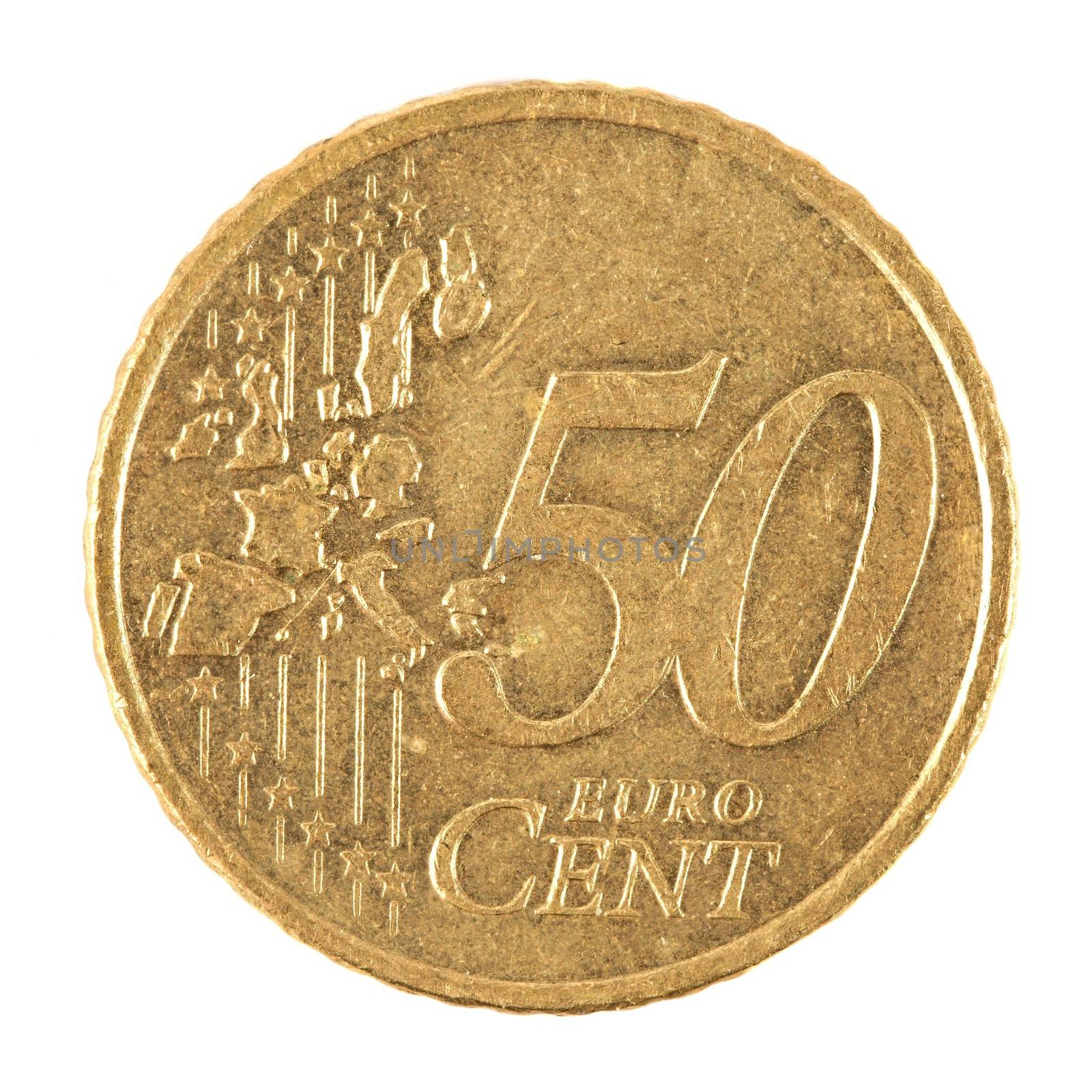 Euro Cent Coin by Gudella