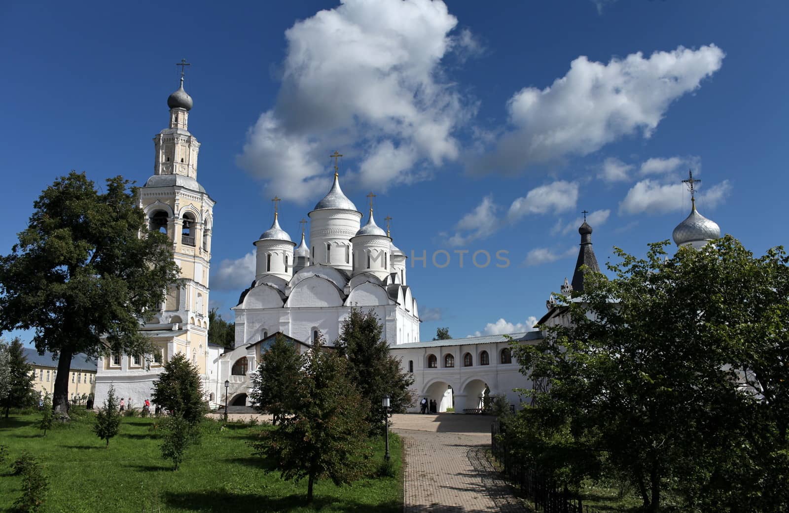 view of Spaso-Prilutsky monastery Orthodox monastery   Vologda Russia