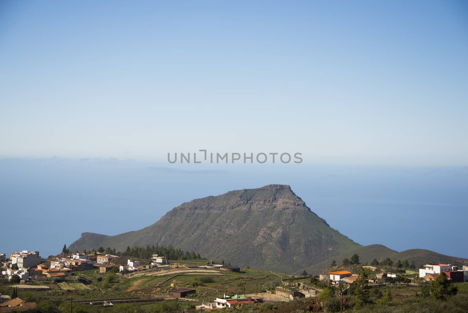 Canary Island village by GryT