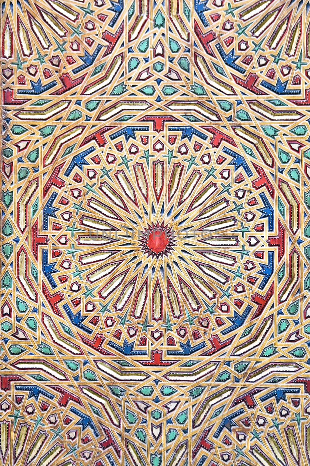 Ancient colored wood pattern, contemporary moroccan style by devy