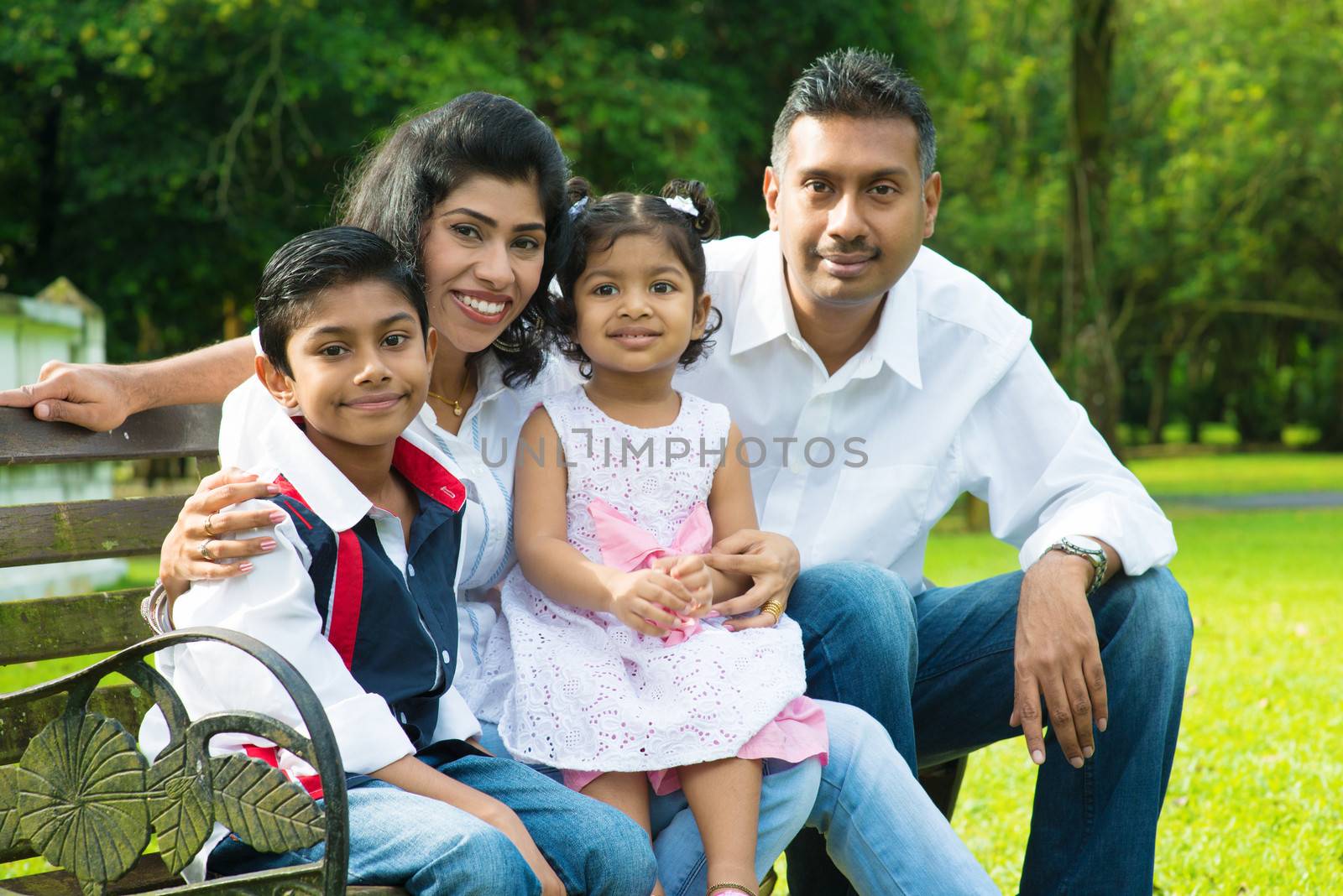 Happy Indian family  by szefei