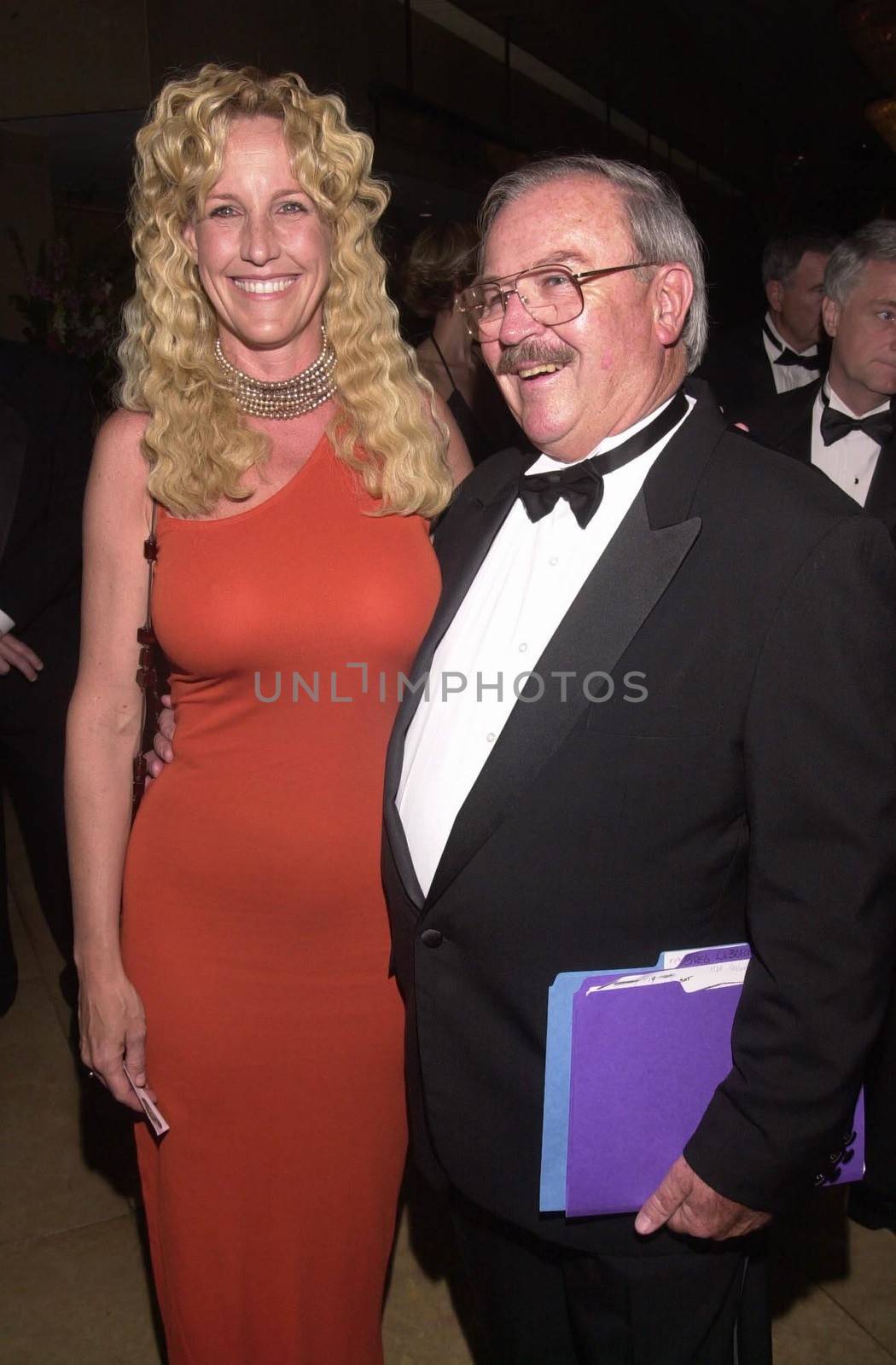 Erin Brockovich-Ellis and Gregory Labrache at the Night Under The Stars Dinner-Dance to raise money for MS. Beverly Hills, 04-29-00