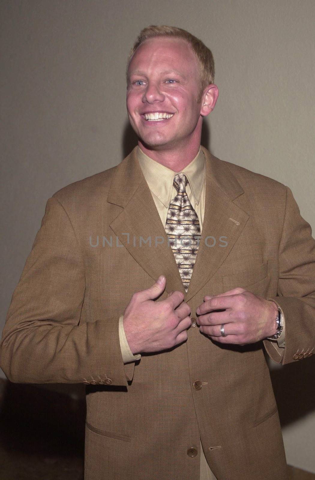 Ian Ziering at the "Beverly Hills 90210" series wrap party in Hollywood, 04-04-00